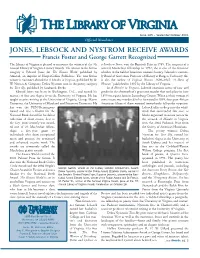 Newsletter in Virginia