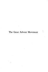 The Great Advent Movement Headquarters of the Seventh-Day Adventist Denomination, Takoma Park, Washington, D