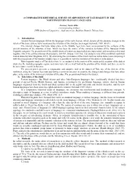 A Comparative Historical Survey of Adposition of Tati Dialect in the Northwestern Iranian Languages