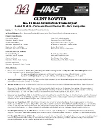 CLINT BOWYER No
