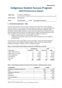 Indigenous Student Success Program 2019 Performance Report