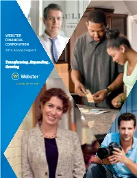 WEBSTER FINANCIAL CORPORATION 2014 Annual Report