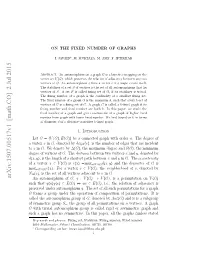 Arxiv:1507.00517V1 [Math.CO]
