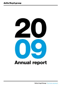 Delta Lloyd Group Annual Report 2009
