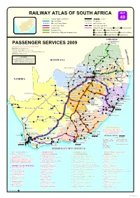 Passenger Services 2009 Railway Atlas of South