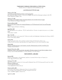 Calendar of Events 2005 Iv