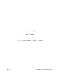 Christmas Story Finished Script