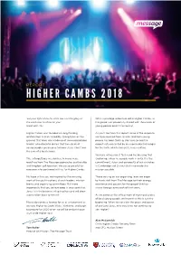 Higher Cambs 2018