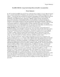 LTER Proposal