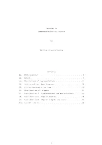 Lectures on Representations of Quivers by William Crawley-Boevey