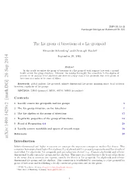 The Lie Group of Bisections of a Lie Groupoid