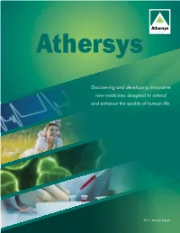 Discovering and Developing Innovative New Medicines Designed to Extend and Enhance the Quality of Human Life