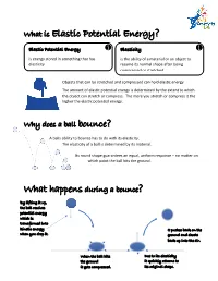 What Is Elastic Potential Energy?