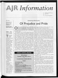 Of Prejudice and Pride