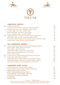 Tresind New Menu.Cdr