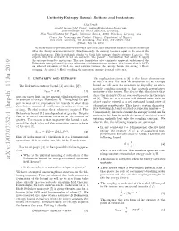Unitarity Entropy Bound: Solitons and Instantons