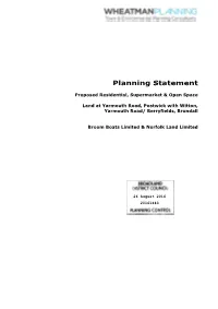 Planning Statement