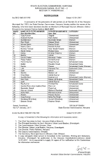 State Election Commission, Haryana Nirvachan Sadan, Plot No