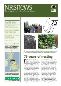 The Newsletter of the Nest Record Scheme