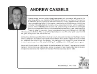 Andrew Cassels