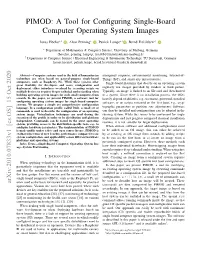 PIMOD: a Tool for Configuring Single-Board Computer Operating System Images