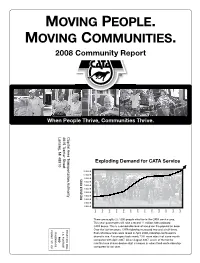 CATA Community Report 2008