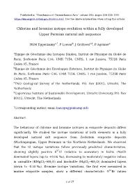 Chlorine and Bromine Isotope Evolution Within a Fully Developed Upper Permian Natural Salt Sequence