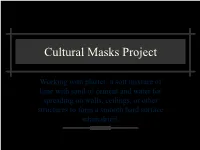 Cultural Masks Project