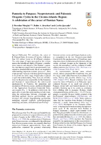 Pannotia to Pangaea: Neoproterozoic and Paleozoic Orogenic Cycles in the Circum-Atlantic Region: a Celebration of the Career of Damian Nance