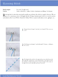 Running Stitch