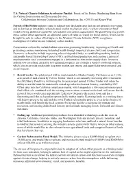 U.S. Natural Climate Solutions Accelerator Finalist: Forests of the Future: Replanting Burn Scars for Carbon Sequestration and Ecosystem Services