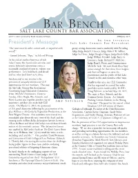 Bar & Bench Spring 2005.Qxd