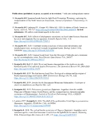 Publications (Published, in Press, Accepted, Or in Revision). * Indicates Undergraduate Mentee