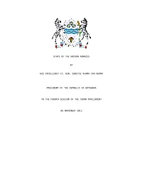State of the Nation Address