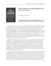 Adolf Eichmann: Understanding Evil in Form and Content