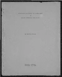 HISTORICAL BACKGROUND AHD DEVELOPMENT of by Mulford