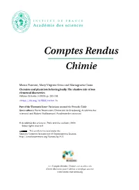 Chemists and Physicists Behaving Badly: the Shadow Side of Two Elemental Discoveries Volume 23, Issue 3 (2020), P