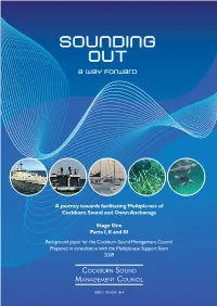 A Journey Towards Facilitating Multiple-Use of Cockburn Sound and Owen Anchorage Stage One Parts I, II And