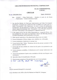 Park Adoptation List and Guidelines