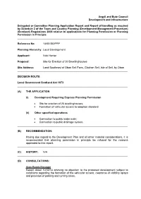 Argyll and Bute Council Development and Infrastructure