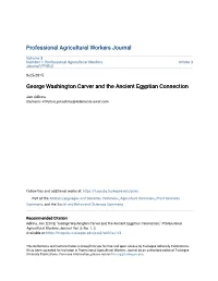 George Washington Carver and the Ancient Egyptian Connection
