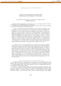 Odonata of the Mazafran Hydrosystem: Distribution and Community Structure
