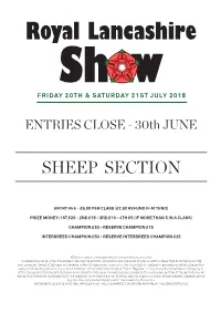 Sheep Section