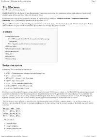 Pro Electron - Wikipedia, the Free Encyclopedia Page 1
