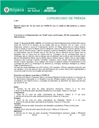 Comunicado De Prensa C 267