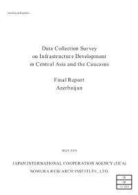Data Collection Survey on Infrastructure Development in Central Asia and the Caucasus