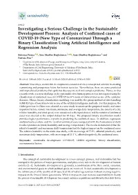 Analysis of Confirmed Cases of COVID-19
