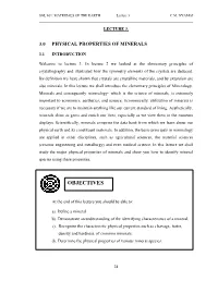 Lecture 3 C.M