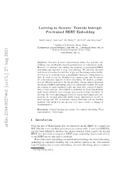 Arxiv:2104.05274V2 [Cs.CL] 27 Aug 2021 NLP ﬁeld Due to Its Excellent Performance in Various Tasks