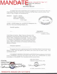 Second Circuit Court of Appeals